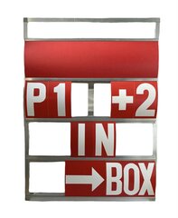 Pit Board 4 rows GP