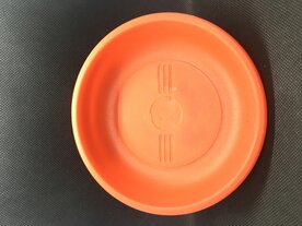 Magnetic tray round (red)