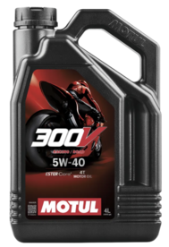 MOTUL 300V 4T Factory Line Road Racing 5W40 Motor Oil 4&nbsp;Liter