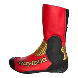 Daytona sidecar boots (red/gold)