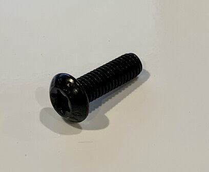 Torx head screw M5x16 DIN/ISO 7380 TXS A2 black (10 pieces)