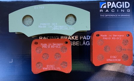 Pagid Racing brake pads set LCR F2 SC1-2-2