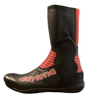 Daytona sidecar boots (black/red)