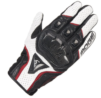 Moge Racing Breathable Gloves (Black/White/Red)