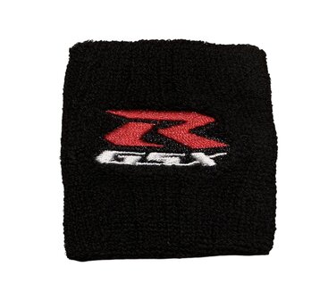 GSXR brake reservoir sock (black/red)