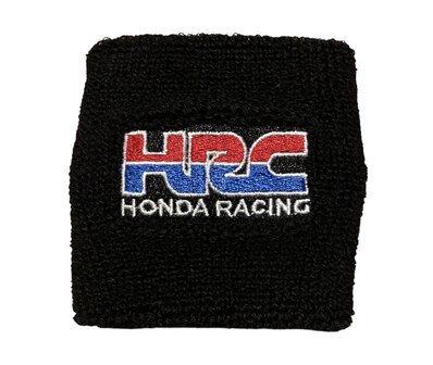 HRC Honda Racing brake reservoir sock (black)