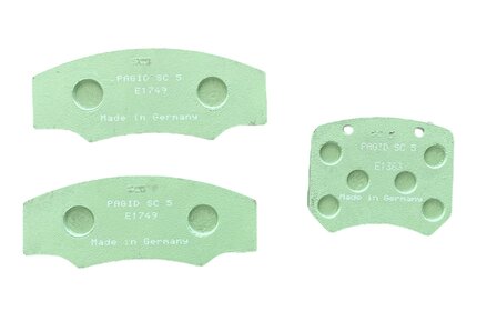 Pagid Racing brake pads set F1 LCR/RSR/ARS SC5-5-5 E1749-E1749-E1363