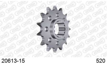 AFAM sprocket front 15T Honda CBR 600cc PC 40 (520 convers)