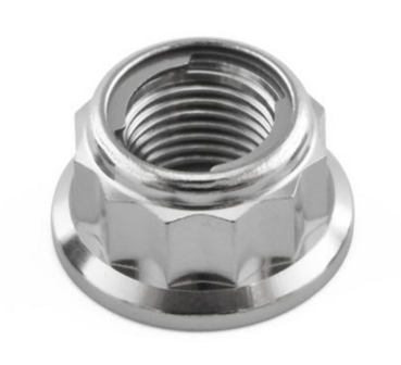 Pro-Bolt Titanium Sprocket Nuts M10x(1.00mm) Bi-Hex Lock