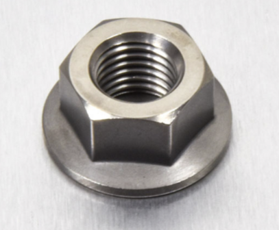 Pro-Bolt Titanium Shock Linkage Flanged Nut M12x(1.50mm)