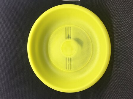 Magnetic tray round (yellow)