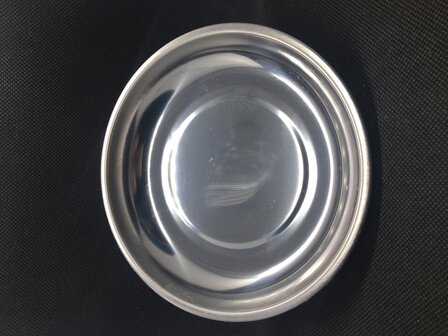 Magnetic tray round (silver)