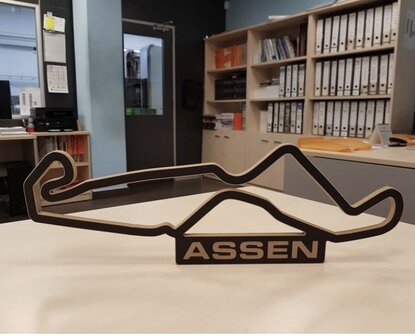 Wooden racetrack Assen