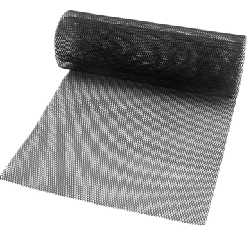 Mesh to protect the radiator 3mm x 6mm / 100cm x 33cm (black)