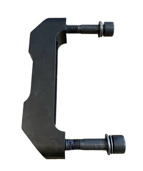 LCR Brake caliper adapter used