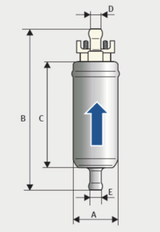 Pierburg Electrical fuel pump 