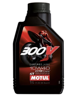 MOTUL 300V 4T Factory Line Road Racing 10W40 Motor Oil 1L