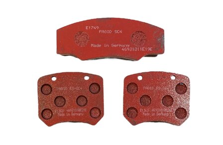 Pagid Racing brake pads set F600 SC4-4-4 E1749-E1363-E1363
