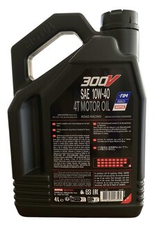 MOTUL 300V 4T Factory Line Road Racing 10W40 Motor Oil 4L