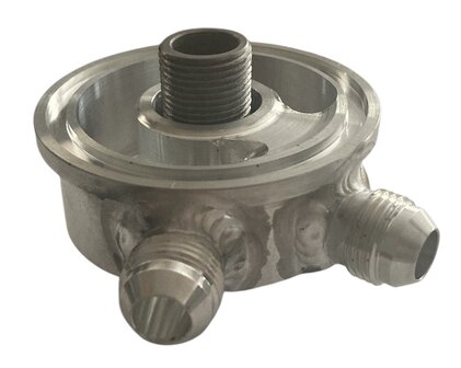 LCR Yamaha R6 heat exchanger (oil cooler pipe attachment)