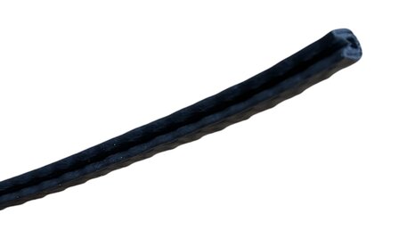 Chassis rubber PVC Edge finishing profile (1 meter)