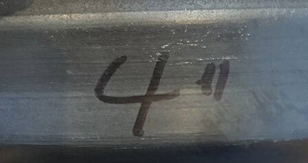 BBS Rim inside 4.0 x 13'' black B-grade (2)