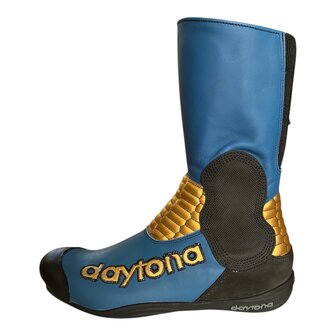 Daytona sidecar boots (blue/gold)