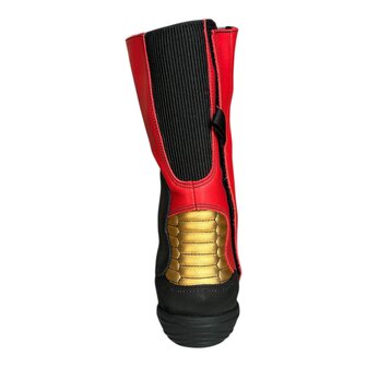 Daytona sidecar boots (red/gold)