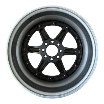 Rear wheel complete F2 LCR/BBS