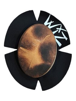 WIZ Ass slider X branded leather (burnt finish)