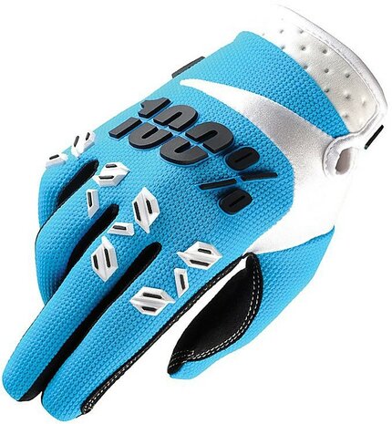 100% Racing Gloves (blue)