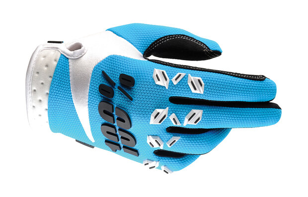 100% Racing Gloves (blue)