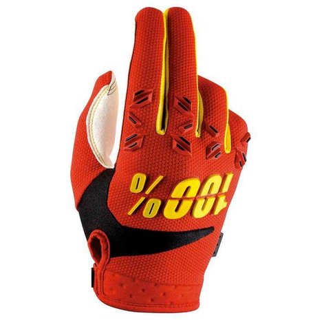 100% Racing Gloves (red)