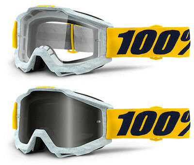 100% The Accuri MX Goggle Athelo Silver lens