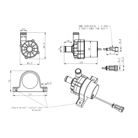 Davies Craig  Water Pump EBP 40