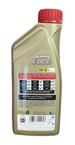 CASTROL EDGE 5W-30 LL 1L - Sidecarshop