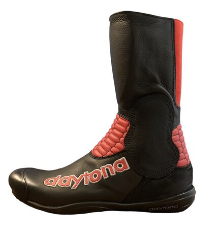 Daytona sidecar boots (black/red)