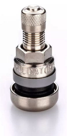 Alligator Tubeless high pressure valve low nut (AL512512)