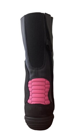Daytona sidecar boots (black/pink)