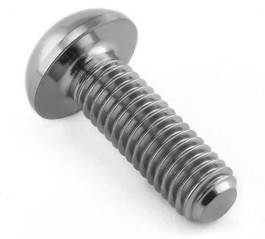 Pro-Bolt Titanium Button Head Bolt M5x(0.80mm)x15mm Torx Drive