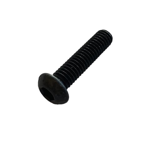 Round head screw M6x25 10.9 black 10 pieces (F14/G24/H26)