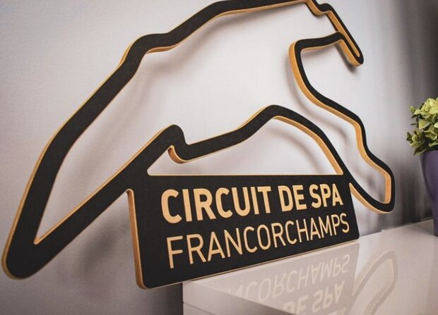 Wooden racetrack Spa Francorchamps