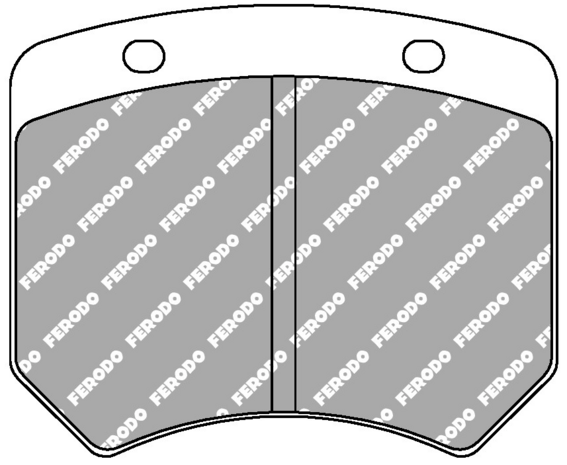 Ferodo Racing Brake Pads FCP825R E1363