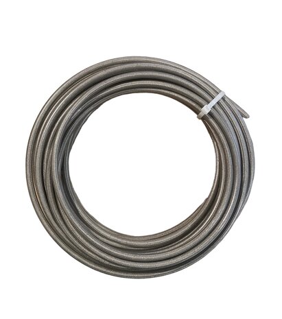 HOSE -03 PTFE RVS CLEAR (12m)