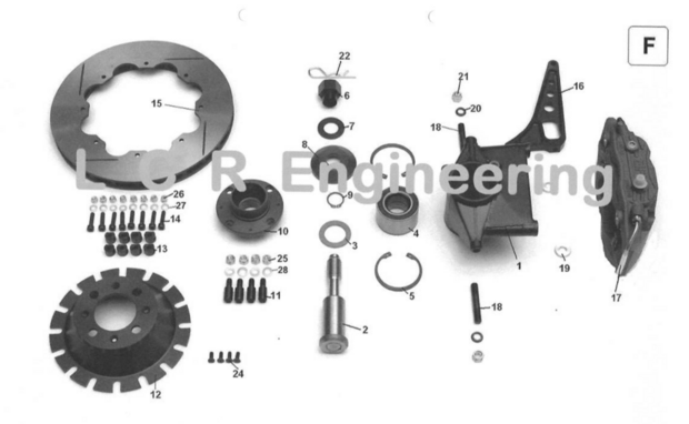 FAG 545312A bearing (LCR F4)
