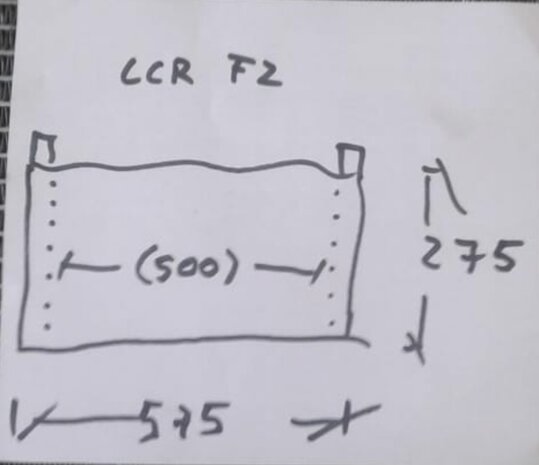 LC water radiator LCR F2