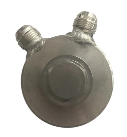 LCR Yamaha R6 heat exchanger (oil cooler pipe attachment)