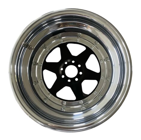 Rear wheel complete C.E.S/BBS