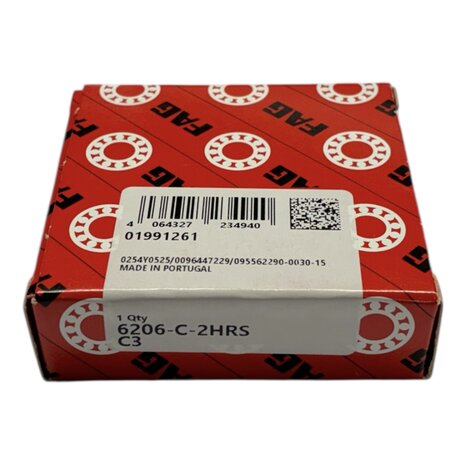 FAG 6206-C-2HRS-C3 bearing (H9)