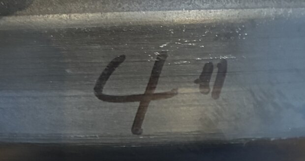 BBS Rim inside 4.0 x 13'' black B-grade (2)